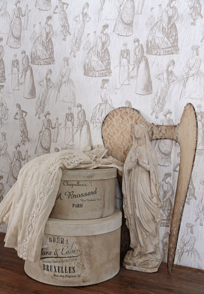 Wallpaper / wall paper - Toile Madame