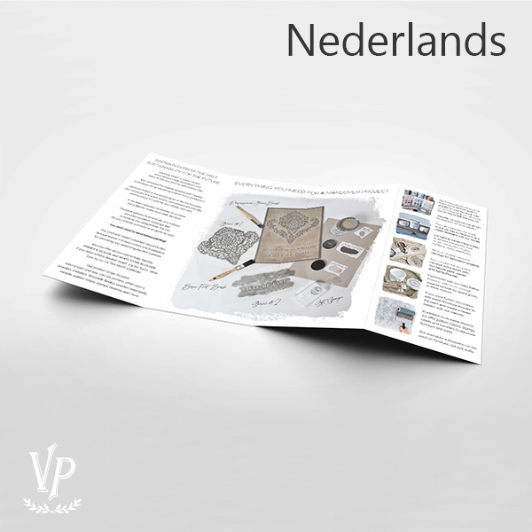 NL: Brochure - Vintage Paint - Dutch 25 pcs