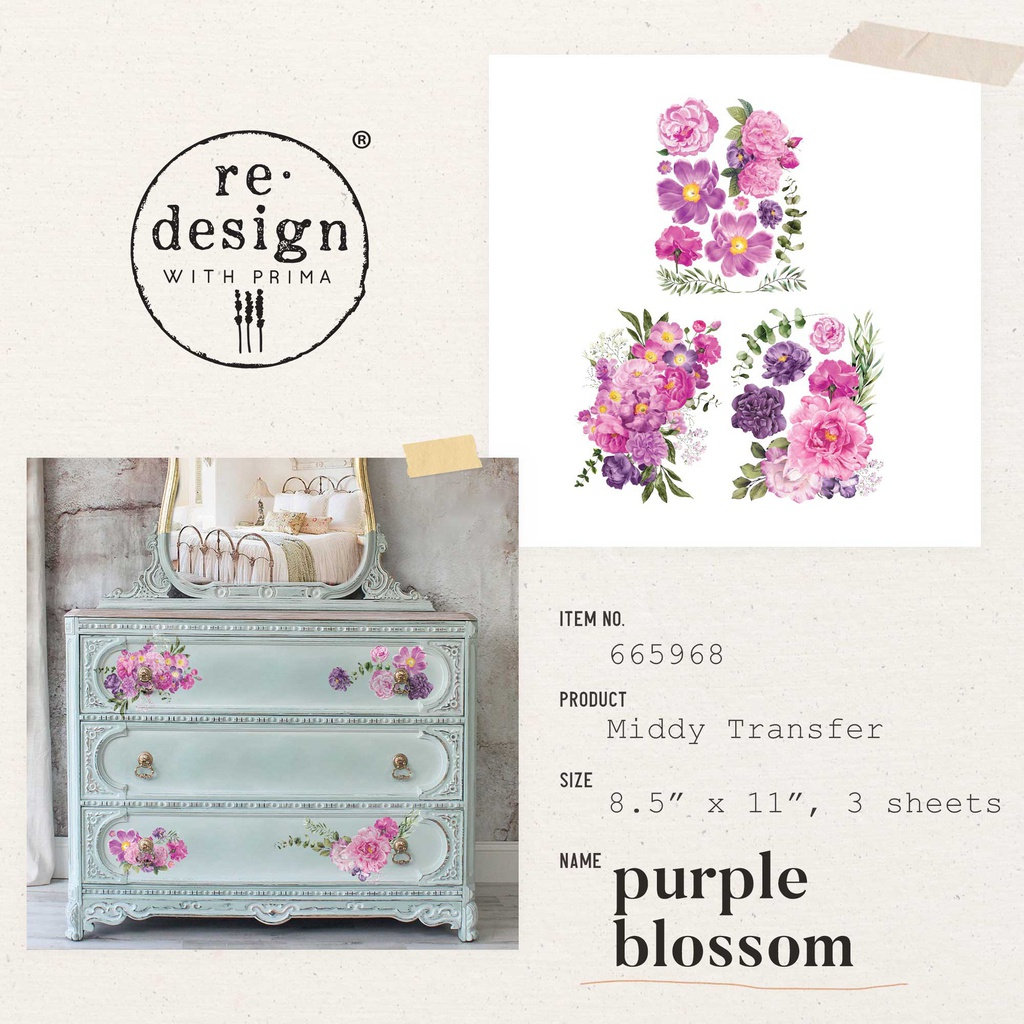 Middy Transfers® - Purple Blossom