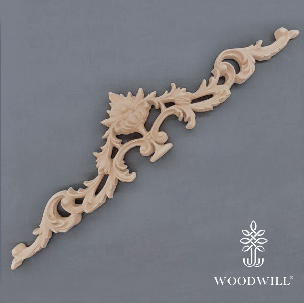 Wood Carving Decorative Center 61cm. X 14cm