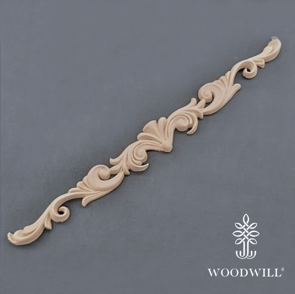Wood Carving Decorative Center 33 cm.x 3.8 cm