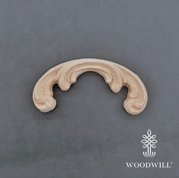 Wood Carving Decorative Corner 8cm. Χ 3cm