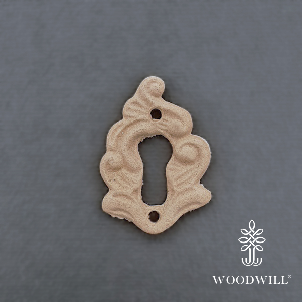 Wood Carving Decorative Lock 3cm. Χ 3cm