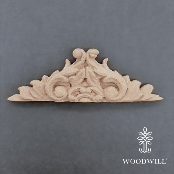 Wood Carving Decorative 10.5cm x 3.4cm