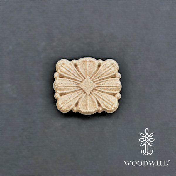 Wood Carving Decorative 3cm x 2.5cm