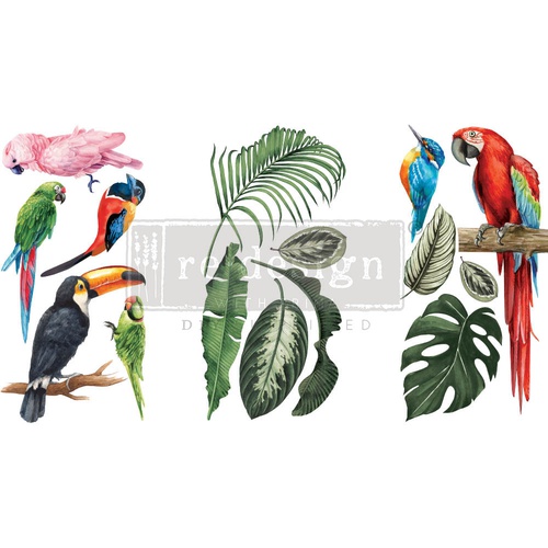 Decor Transfers® - Tropical Birds