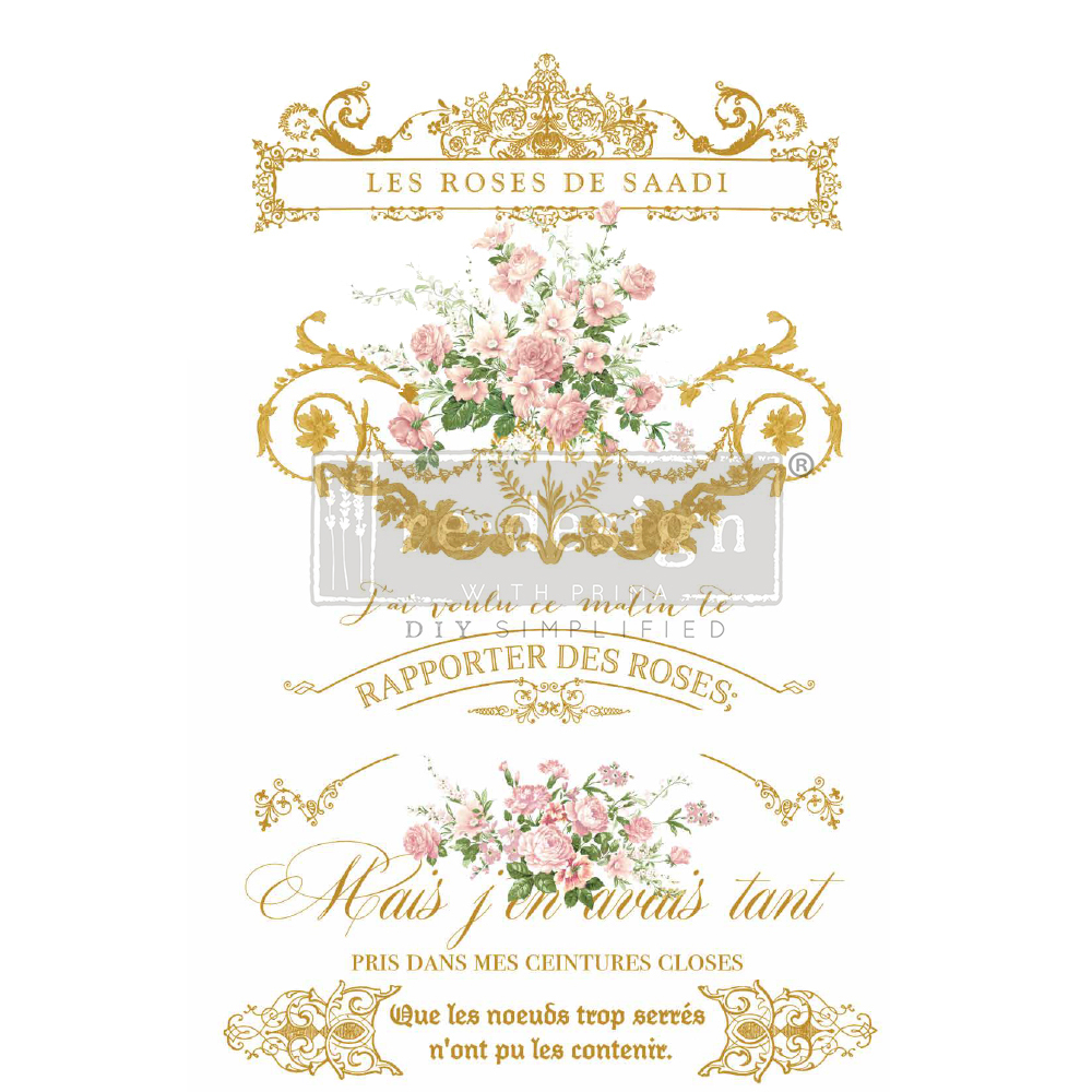 Decor Transfers® Kacha - Les Roses