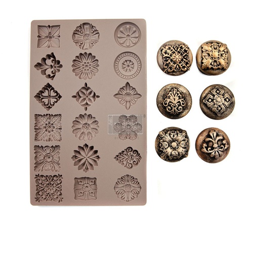 Redesign Décor Moulds® - Curio Trinkets - 1 pc, 12,7 cm x 20,32 cm, 8 mm thickness