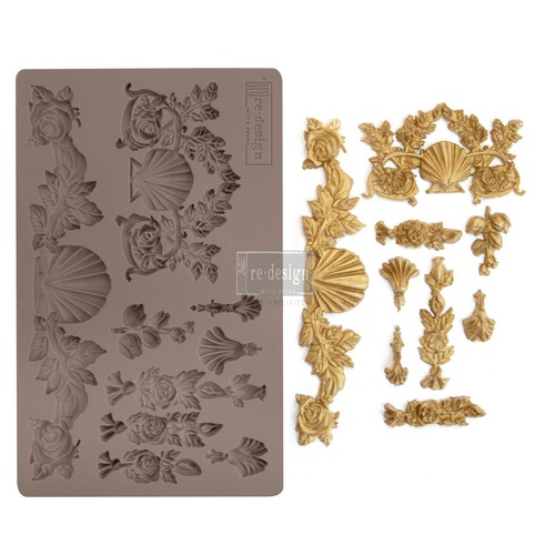 Redesign Décor Moulds® - Seawashed Treasures - 1 pc, 12,7 cm x 20,32 cm, 8 mm thickness
