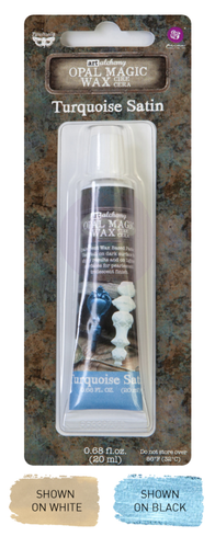 Art Alchemy - Opal Magic Wax - Turquoise Satin - 1 tube 20 ml