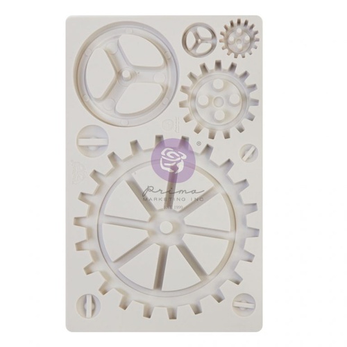 Finnabair - Moulds - Large Gears - 1 pc - 12,7 cm x 20,32 cm