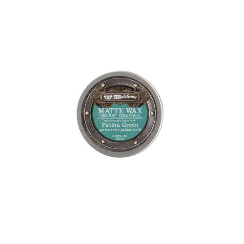 [655350967864] Art Alchemy - Matte Wax - Patina Green