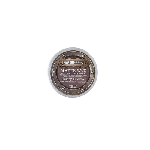 [655350967888] Art Alchemy - Matte Wax - Rusty Brown - 20 ml