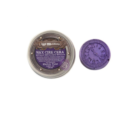 [655350966713] Art Alchemy - Metallique Wax - Electric Violet