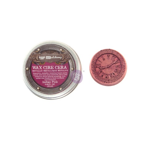 [655350966744] Finnabair - Metallique Wax - Indian Pink - 20 ml