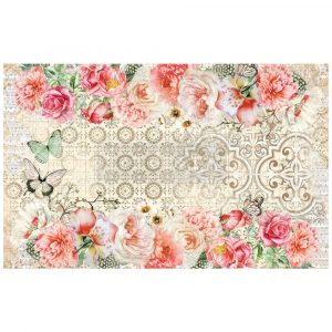 [655350650155] Redesign Decoupage Decor Tissue Paper - Living Coral