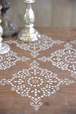 Stencil - filigree motif 6