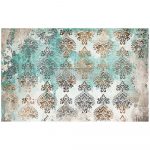 [655350652302] Redesign Decoupage Décor Tissue Paperr - Patina Flourish