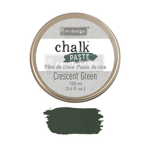 [655350651787] Redesign Chalk Paste - Crescent Green - 1 jar, 100 ml
