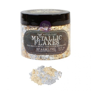 Art Ingredients - Metal Flakes - Sparkling - 1 jar, total weight 30g including container
