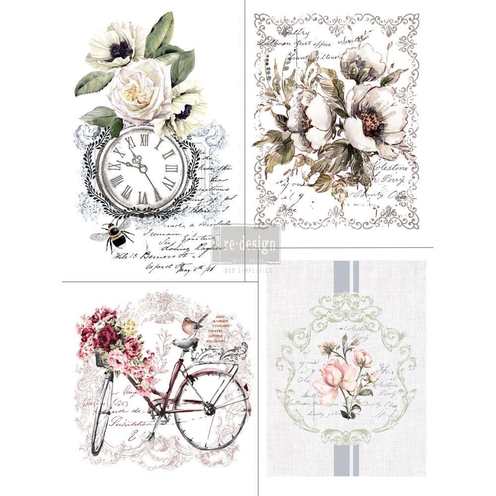 [655350635503] Redesign decor transfers bike rides 11x 15 each design