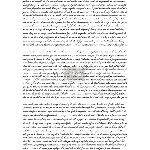 [655350635596] Redesign Décor Transfers® - Never Ending Story - size 55,88 cm x 76,20 cm
