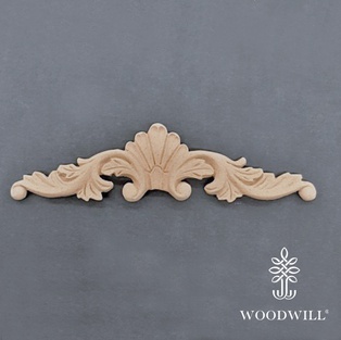 Wood Carving Decorative 12.5cm. Χ 3cm