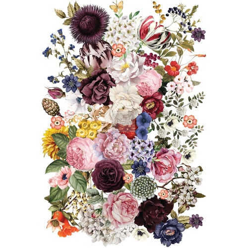 [655350642341] Redesign Décor Transfers® - Wondrous Floral - size 55,88 cm x 86,36 cm