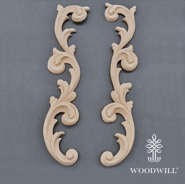 [801577] Decorative set of 2 Pieces 29 cm. X 5 cm