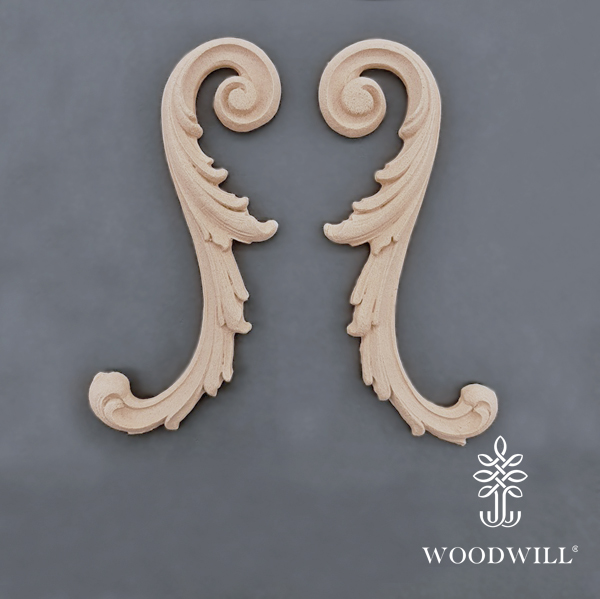 [801666] Decorative Set of 2 Pieces 14.5cm. x 4cm