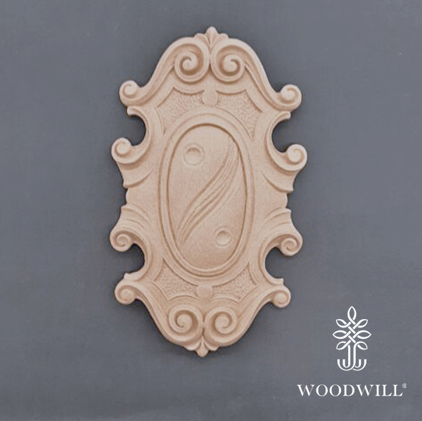[801712] Wood Carved Decorative Thyroid19cm. Χ 11cm