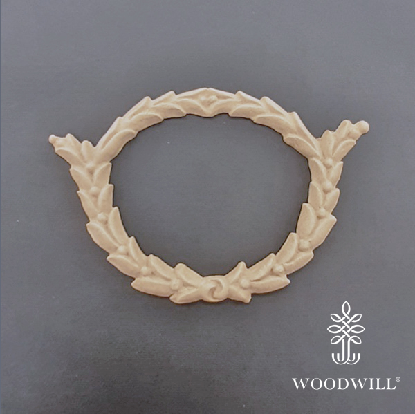 [801814] Decorative Wreath 9.5cm. X 14.5cm