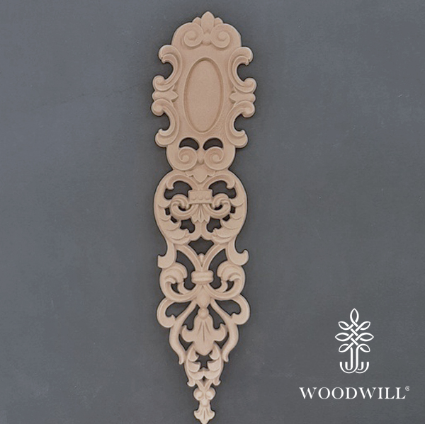 [802103] Wood Carving Decorative 34cm X 8.5cm