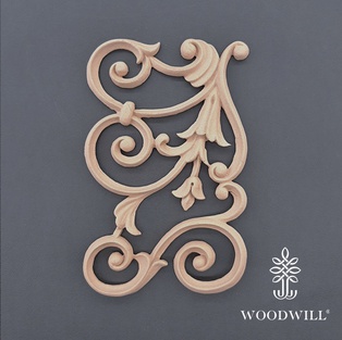Wood Carving Decorative 17cm X 11cm