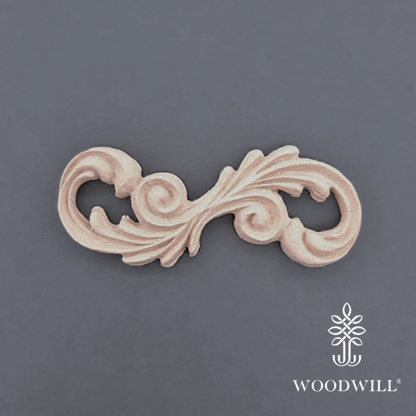 [802150] Wood Carving Decorative 9cm x 4cm
