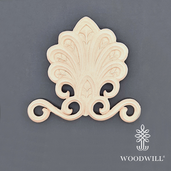 [802822] Wood Carving Decorative 19cm.X18cm