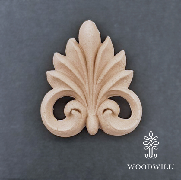 [802978] Wood Carving Decorative 5.8cm. X 6.5cm