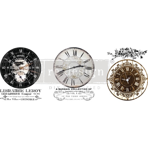 [655350659257] Decor Transfers® - vintage clocks