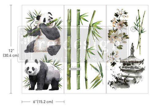 [655350657451] Decor Transfers® - Panda Sweet