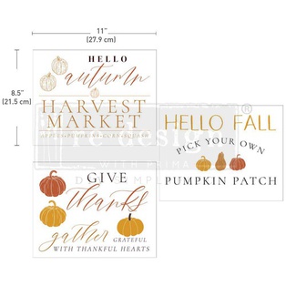 Decor Transfers® 8.5x11 - Fall Festive