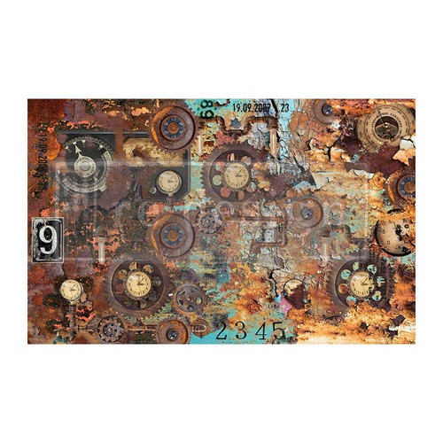 [655350660314] Decoupage Decor Tissue Paper 19x30 - Tarnished Parts