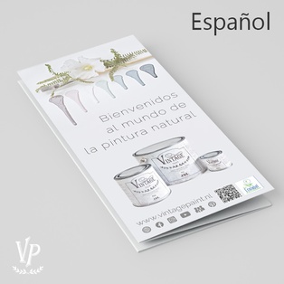 ES: Brochure - Vintage Paint - Español 25 pcs 