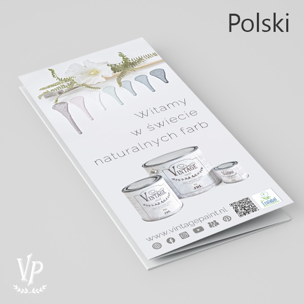 [350720] PL: Brochure - Vintage Paint - Polish 25 pcs 