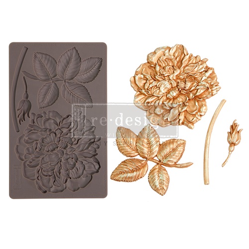 [655350663544] Decor Moulds® - Peony Suede