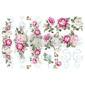 [655350663872] H2O Transfers - Springtime Peonies