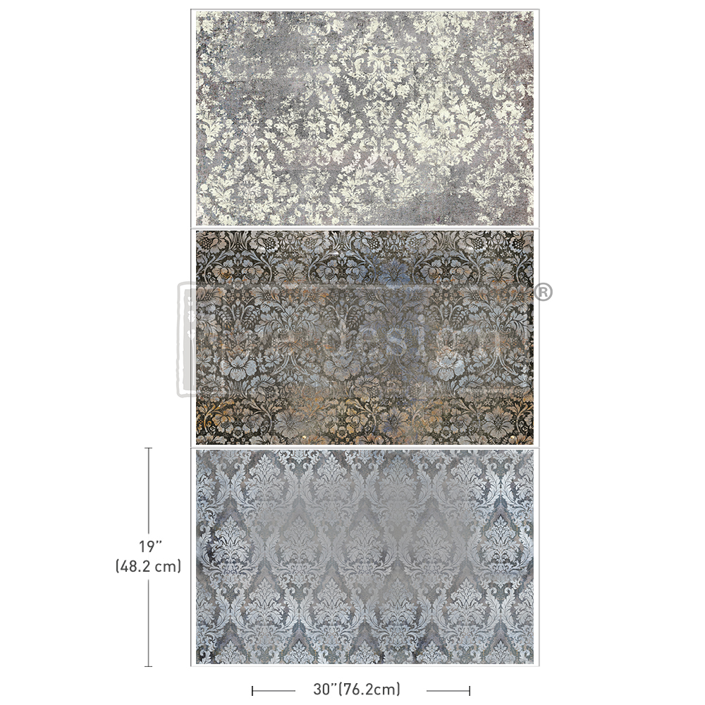 [655350666392] Decoupage Decor Tissue Paper Pack - Antique Elegance
