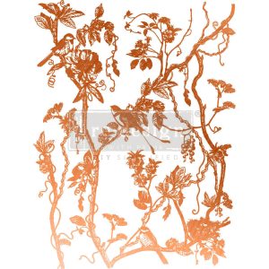 [655350669737] Kacha Decor Transfers® Copper Foil -  Bird Watching