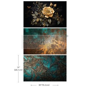 Decoupage Decor Tissue Paper Pack - Petals Adorned