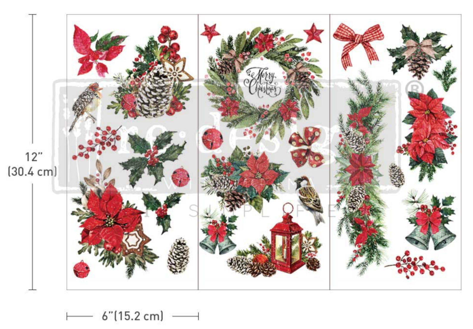 [0655350654962] Decor Transfers® - Classic Christmas