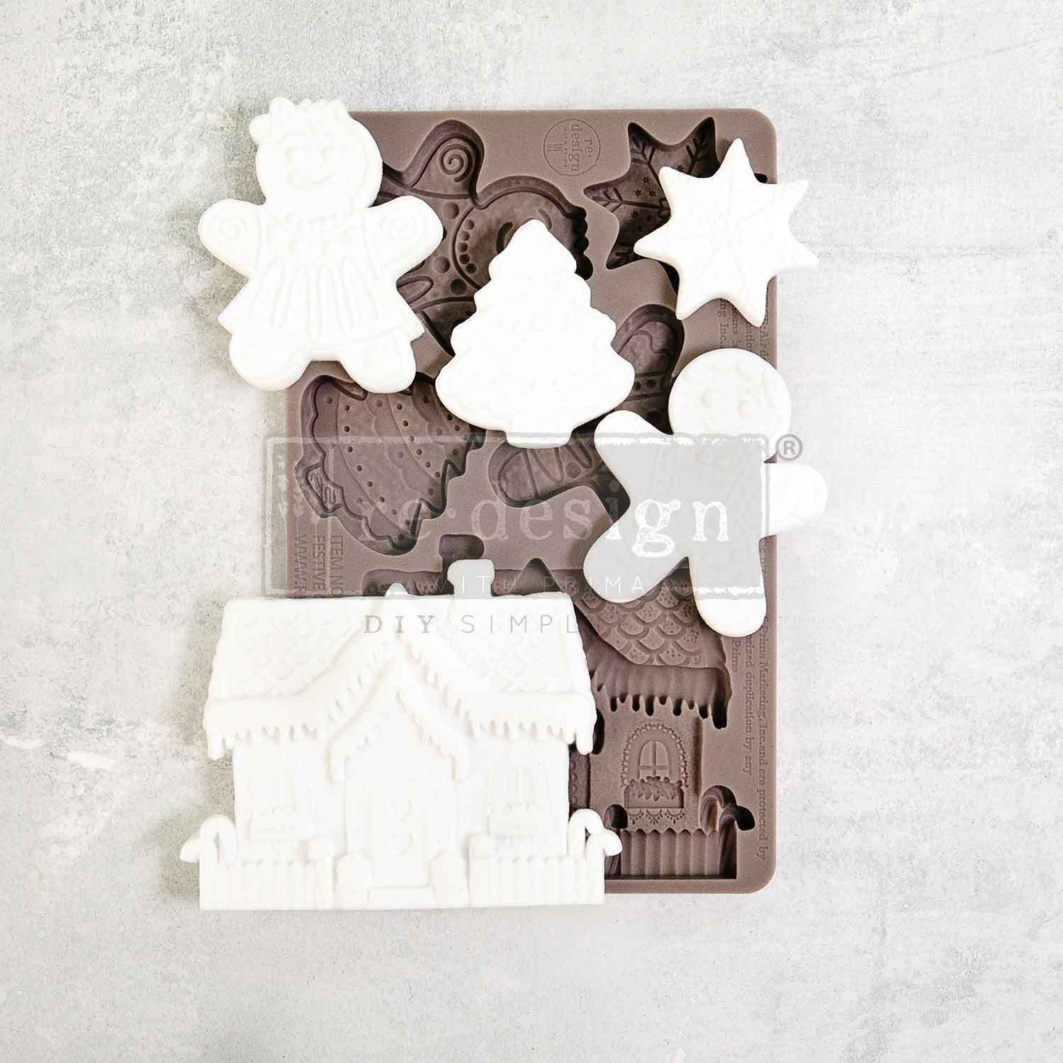 [655350670351] Decor Moulds® - Festive Gingerbread Treats